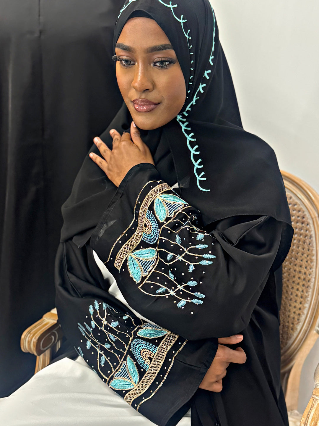Cheap black abaya hotsell