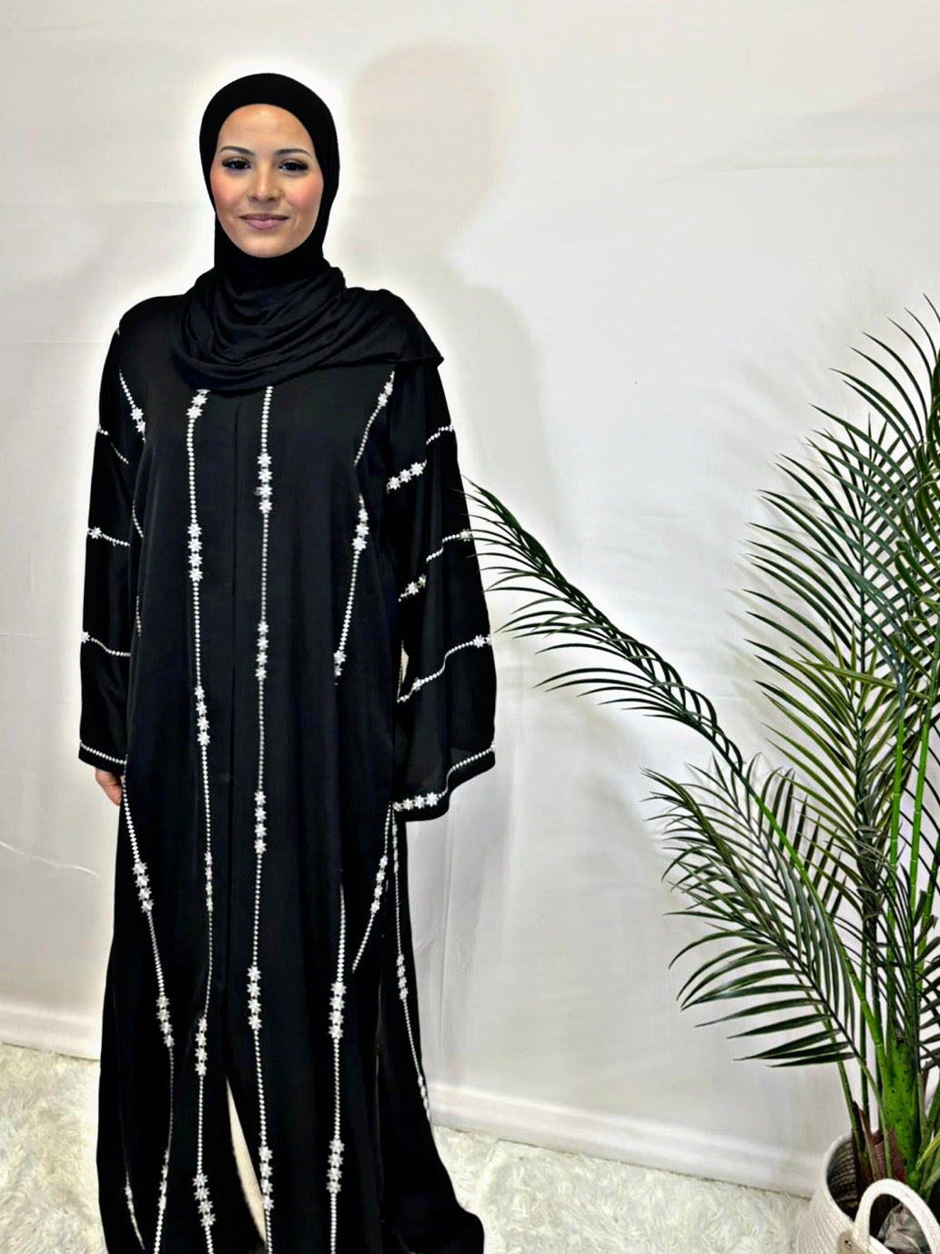 Navy Wrap Kimono Abaya - £54.99 : Inayah, Islamic Clothing