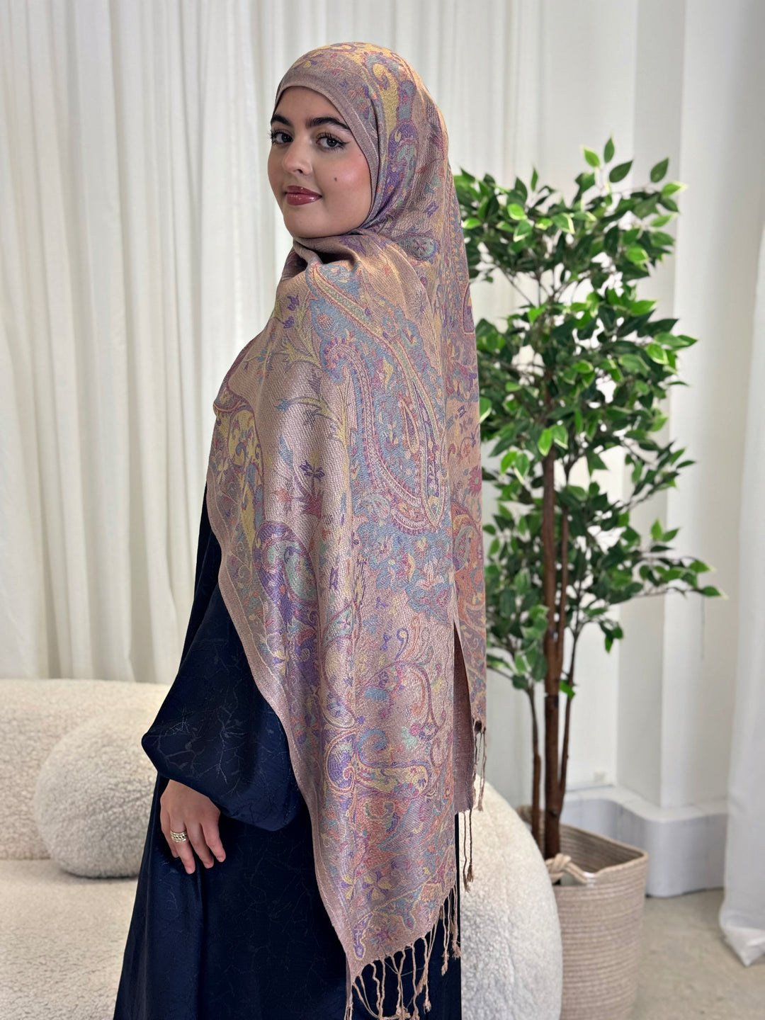 dress hijab satin