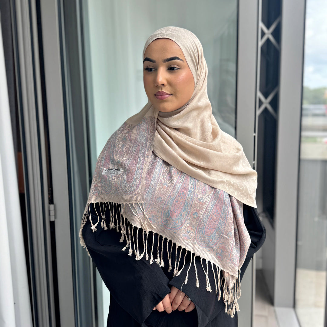 hijab pashmina arab